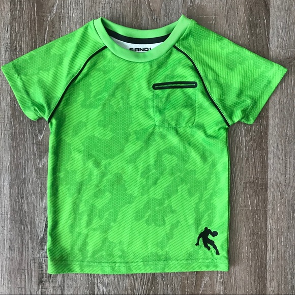 And1 Other - {And1} Green Short Sleeve Basketball Top | 4T